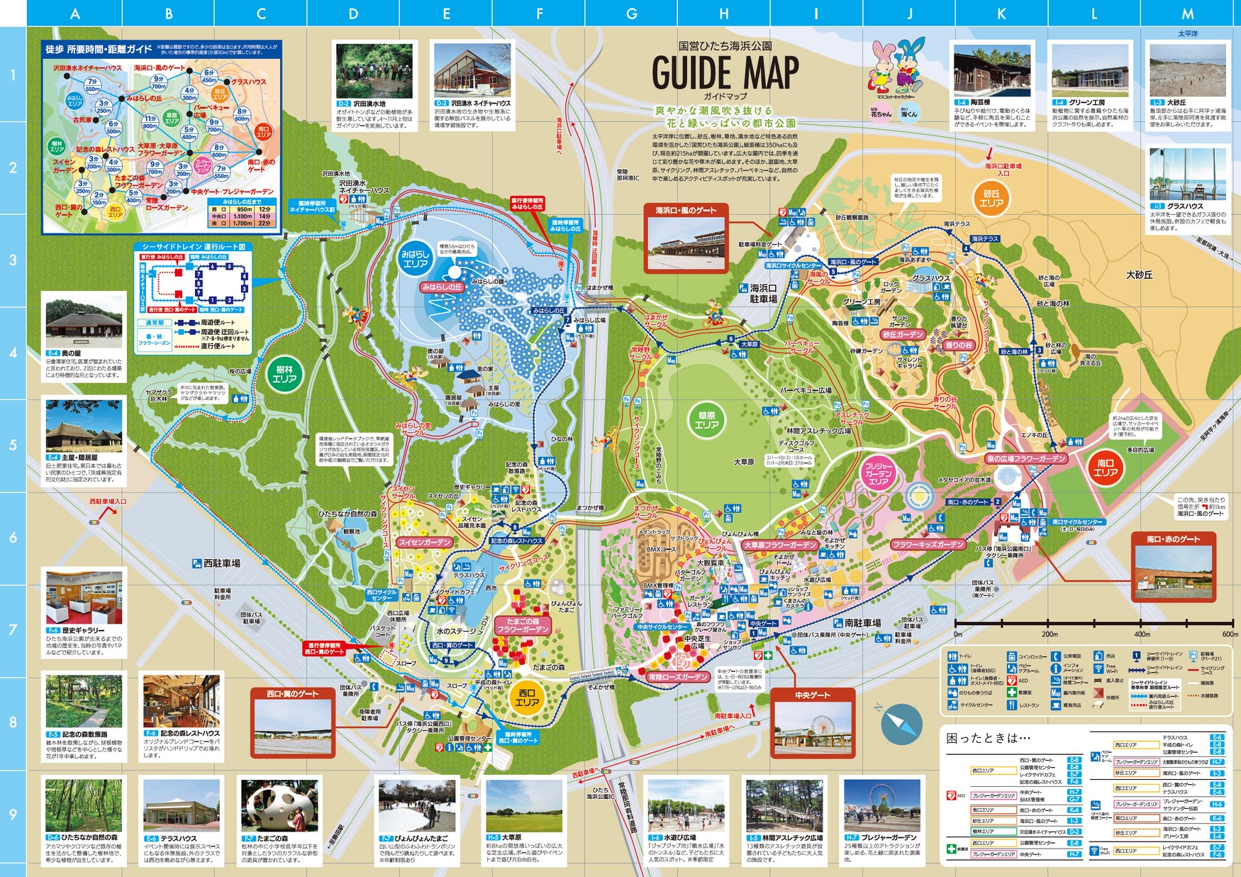 ひたち海浜公園ガイドマップ