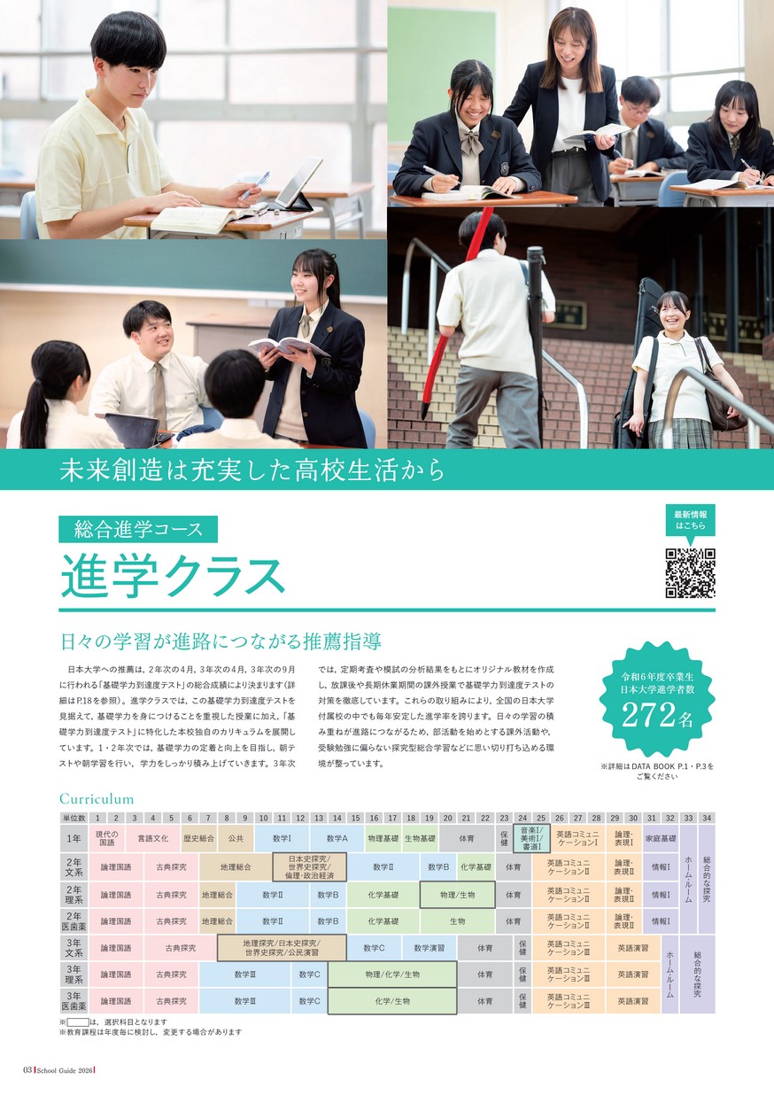 土浦日本大学高等学校／スクールガイド2026