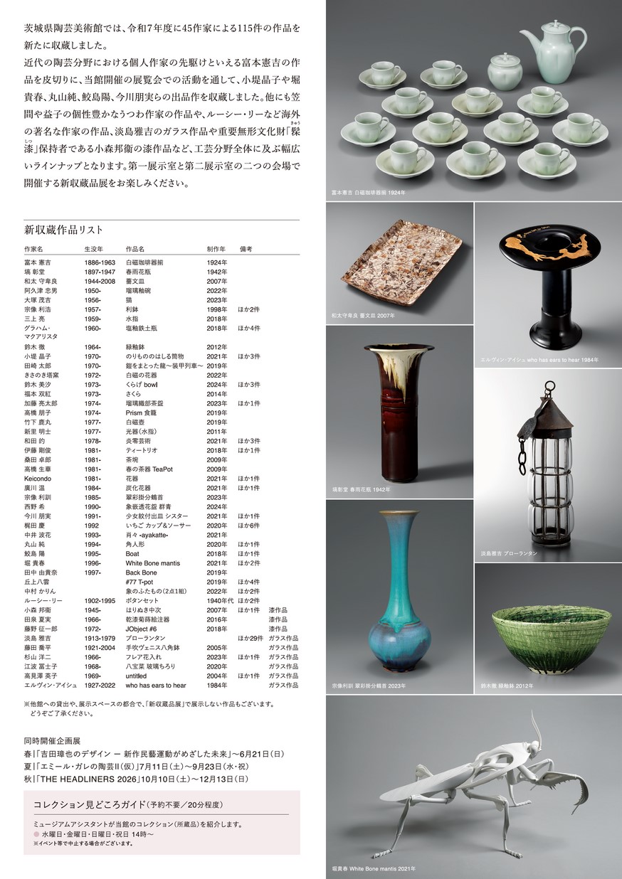 新収蔵品展